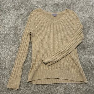 Gold sparkly sweater